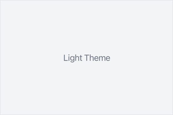 New visual design - Light theme