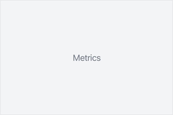 Performance metrics dashboard
