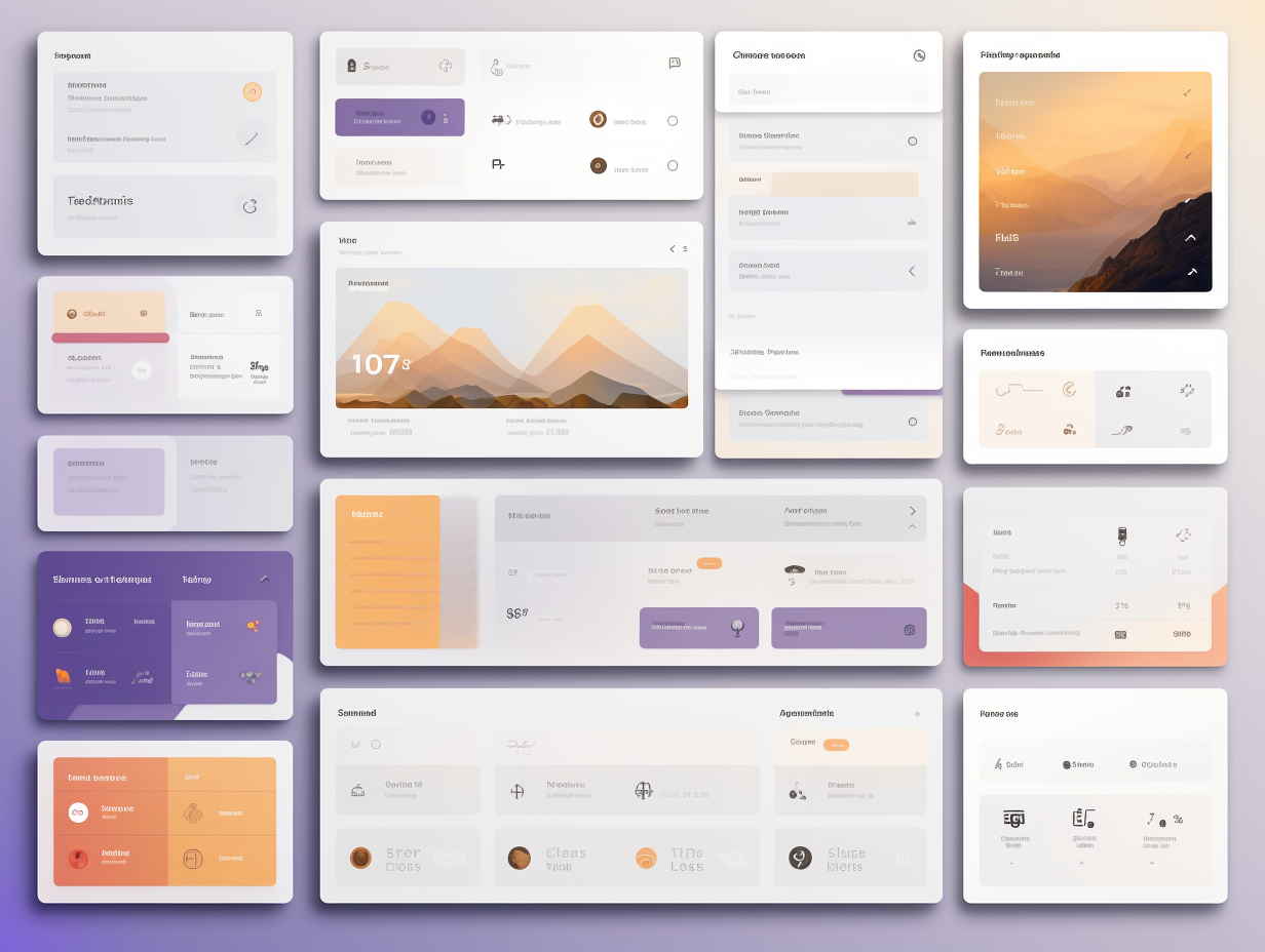 Satellite component library showcase